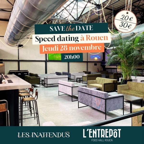 SPEED DATING à Rouen : 3 minutes pour séduire !