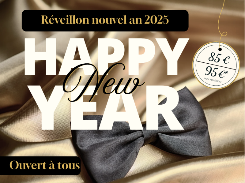 Soirée du nouvel an 2025 avec Les Inattendus près de Saint-Romain-de-Colbosc